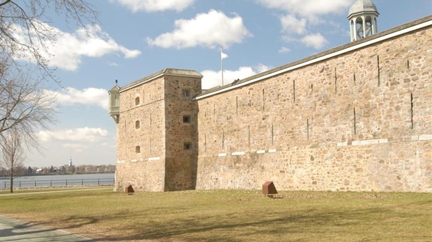 Travaux au Fort-Chambly